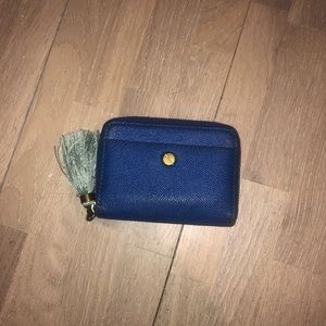J Crew Coin purse with card slots